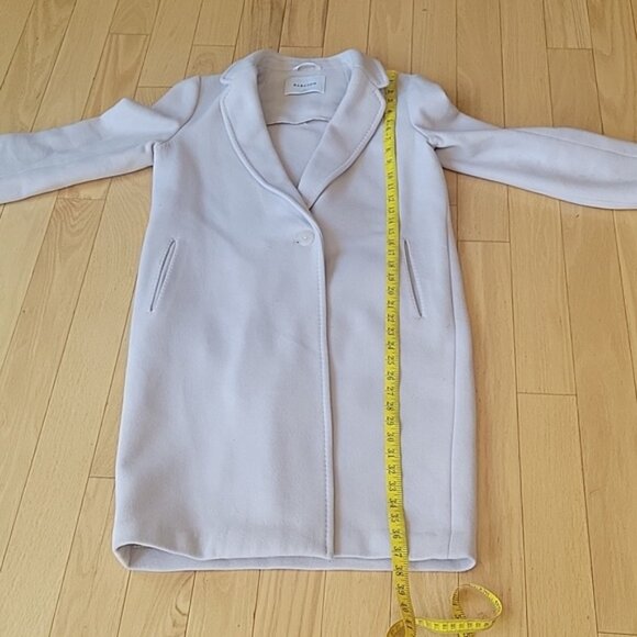 Babaton Single Breasted Wool Blend Coat - Picture 12 of 13